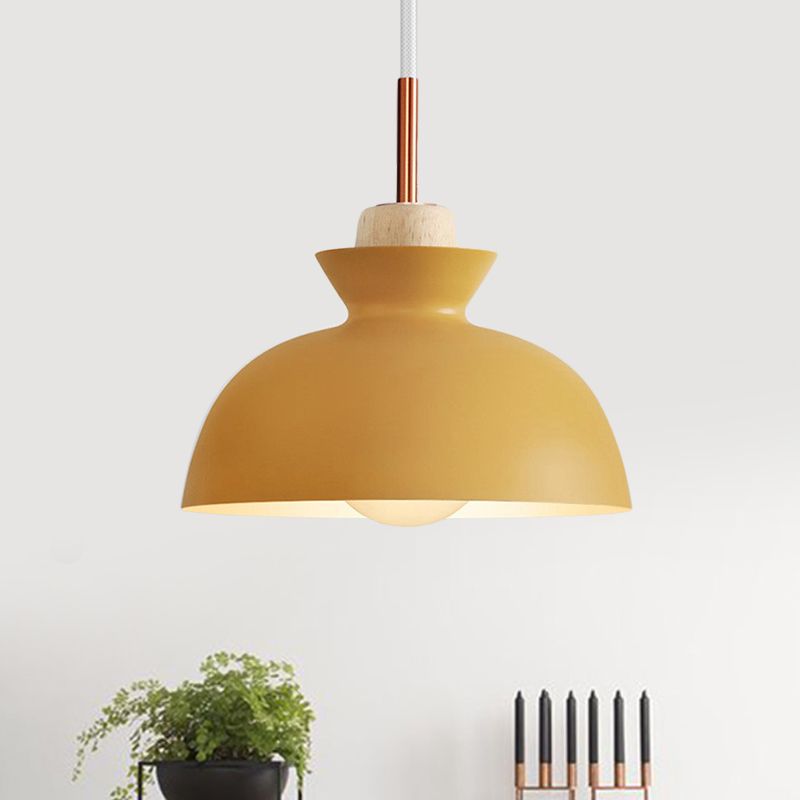 Valentina Suspension Luminaire 3 Lampes Moderne Design Jaune/Vert Métal Chambre/Salle à Manger