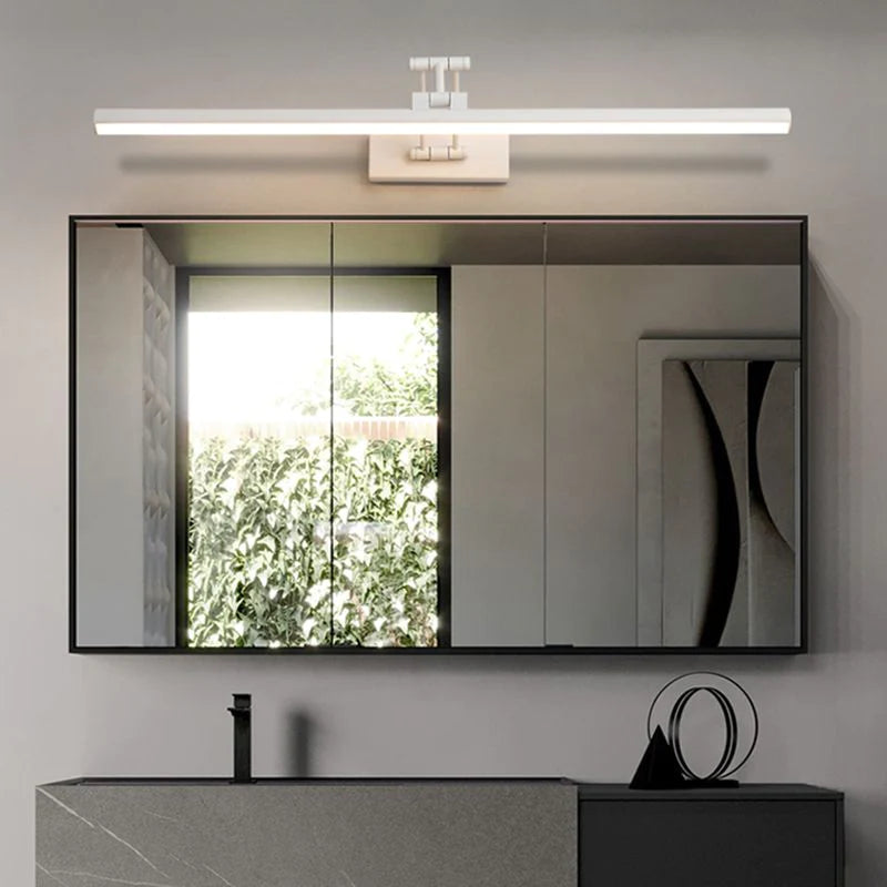 Nivelor Applique Murale Linéaire Réglable Simple Noir/Blanc. Chambre-Cielum