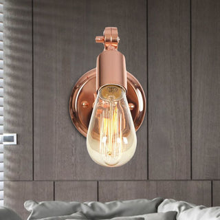 Silva Applique Murale Orientable Vintage, Or Rose, Salle de Bain