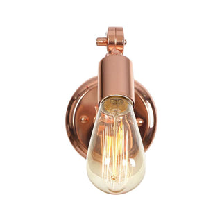 Silva Applique Murale Orientable Vintage, Or Rose, Salle de Bain