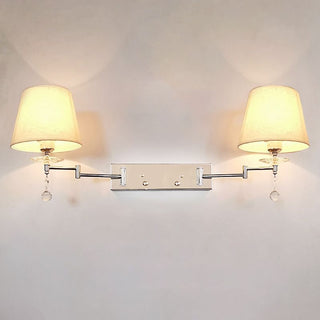 Arisha Applique Murale Réglable Dôme Vintage, Métal, 3 Couleurs, Salon