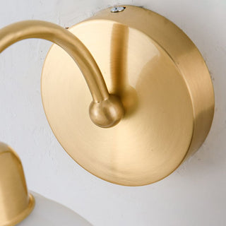 Arisha Applique Murale Fleur Rustique, Métal/Verre, Chambre