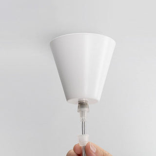 Crains Suspension Bol Moderne, Métal, Blanc, Chambre