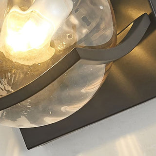 Valentina Applique Murale Boule Luxe, Verre/Métal, Chambre à Coucher