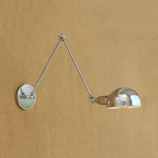 Epoch Applique Murale Réglable Moderne, Métal, Argent, Couloir
