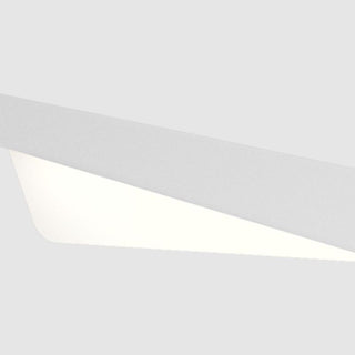Arisha Applique Murale Géométrique Minimaliste, Métal, Blanc, Salon