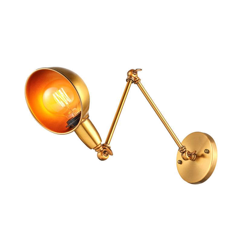 Epoch Applique Murale Vintage, Laiton/Chrome/Brass, Couloir