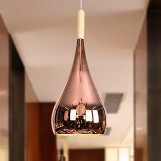 Arisha LED Suspension Or Rose Chrome Métal Couloir Chambre à coucher