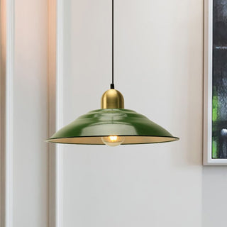 Arisha Vintage LED Suspension Vert Métal Chambre à coucher Salon