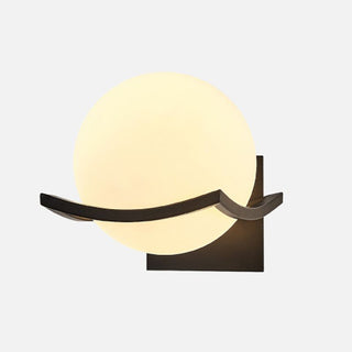 Valentina Applique Murale Boule Luxe, Verre/Métal, Chambre à Coucher