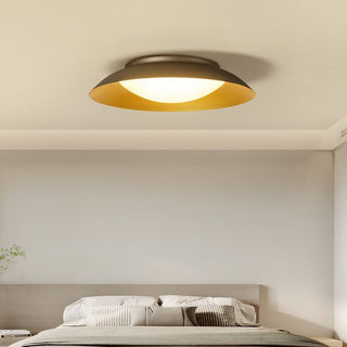 Arisha Moderne Plafonnier Bol Moderne Métal Laiton Salon