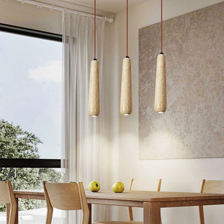 Muto Suspension Multi Naturelle, Bois/Pierre, Beige/Marron, Chambre