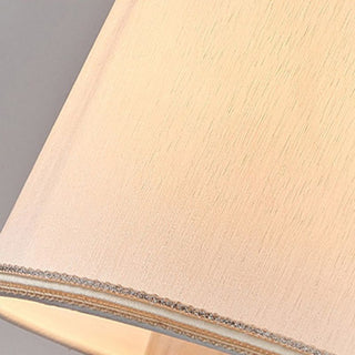 Tiffany Applique Murale Dôme Vintage, Métal/Bois/Tissu, Beige, Chambre
