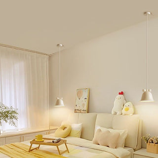 Arisha Suspension Dôme Moderne, Métal, Blanc, Salon