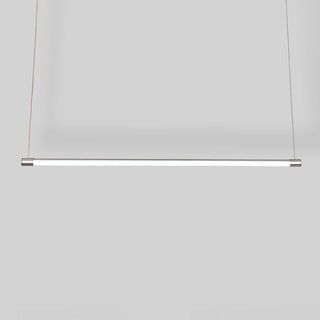 Ray Linéaire LED Suspension Noire Argent Métal Chambre à coucher