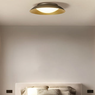 Arisha Moderne Plafonnier Bol Moderne Métal Laiton Salon