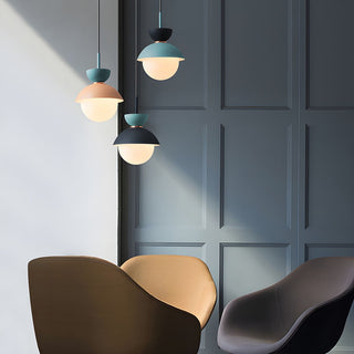 Arisha LED Coloré Métal Suspension Chambre à Coucher Salon