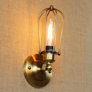Silva Applique Murale Ciselé Vintage, Métal, Noir/Rouille/Bronze/Or/Argent, Chambre