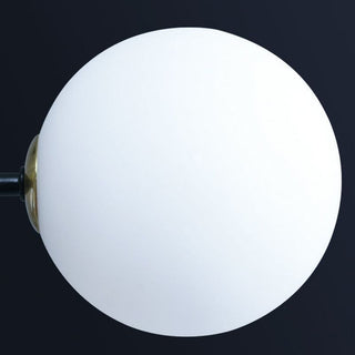 Valentina Suspension Linéaire Minimaliste, Metal/Verre, Blanc, Chambre