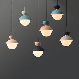 Arisha LED Coloré Métal Suspension Chambre à Coucher Salon