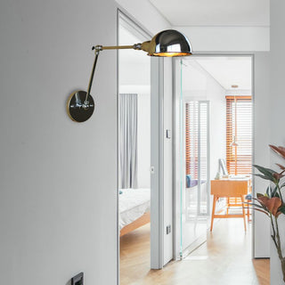 Epoch Applique Murale Vintage, Laiton/Chrome/Brass, Couloir