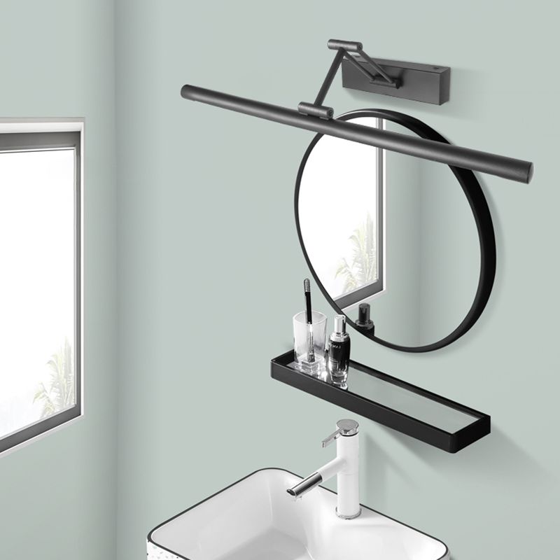 Nivelor Applique Murale Linéaire Réglable Simple Noir/Blanc. Chambre-Cielum