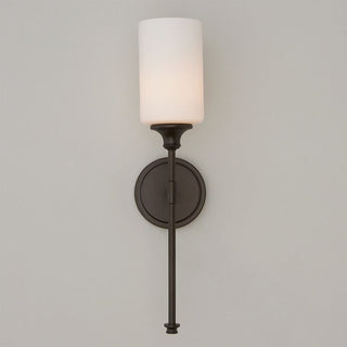 Tiffany Applique Murale Minimaliste Nordique, Métal, Noir/Argent, Chambre à Coucher