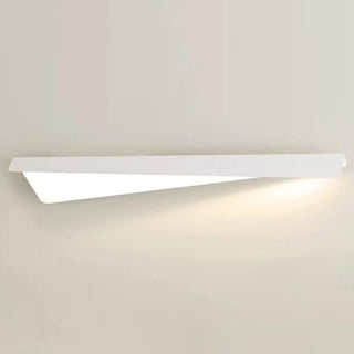 Arisha Applique Murale Géométrique Minimaliste, Métal, Blanc, Salon