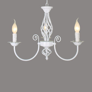 Sliva Lustre Lanterne Retro, Metal/Verre, Blanc/Noir, Salon