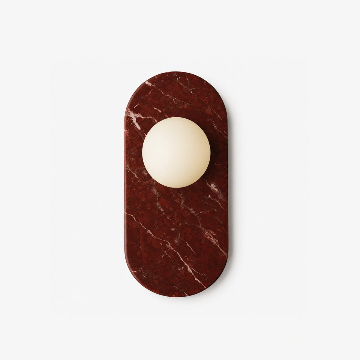 Plinto Marble Wall Sconce-Neutral Decor