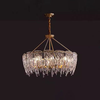 Cathaa Postmoderne Luxe Verre Crystal Lustre