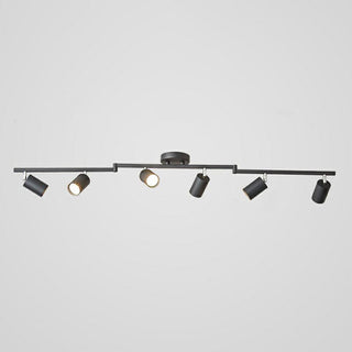 Aim Moderne LED Plafonnier  Noir/Blanc/Or Métal Chambre à coucher