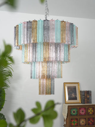 Kobi Eclat Lustre Élégant en Verre Prismatique Coloré