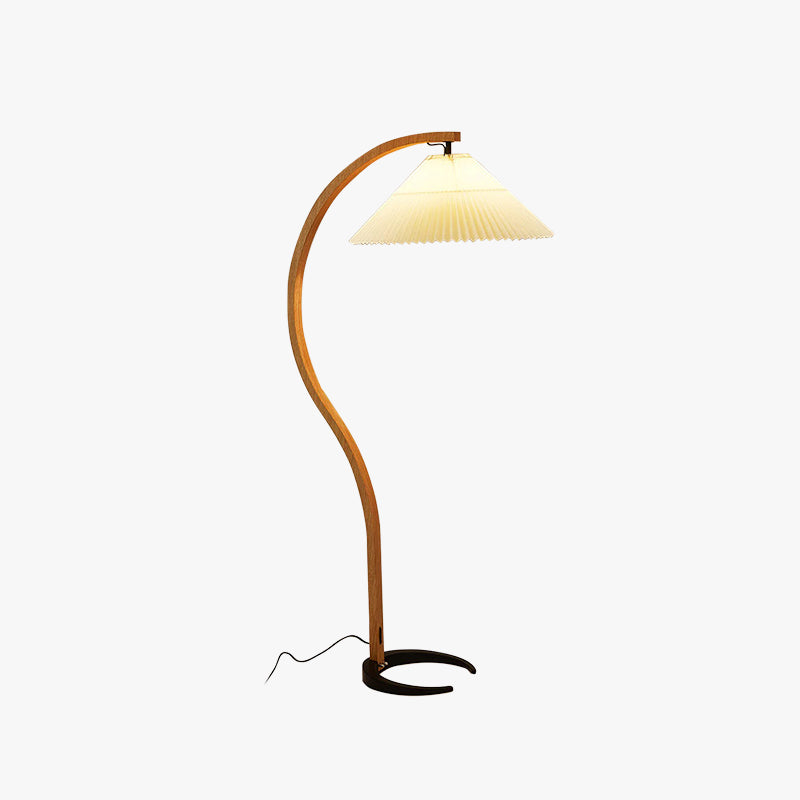 Muto Design LED Lampadaire Métal/Bois Chambre/Salon Intérieur