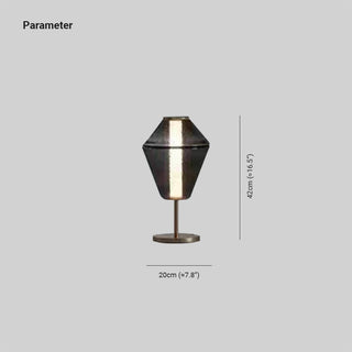 Arisha Suspension/Lampadaire Irrégulier Moderne, Verre/Metal, Noir, Chambre