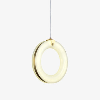 Orelia Suspension Minimaliste en Albâtre