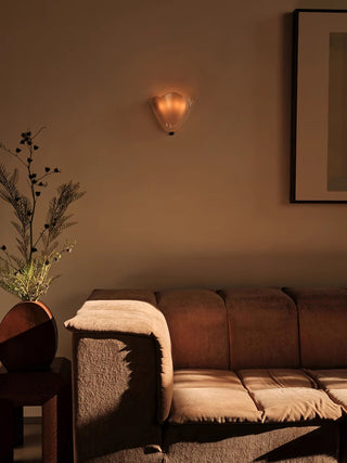 Lustra Lampe Murale Élégante aux Courbes Douces-Luire