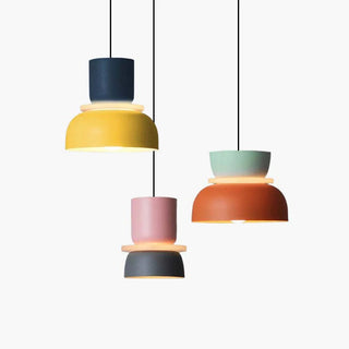 Sareno Suspendue Industrial Contrast Color Island Salon-Cielum