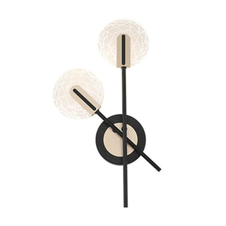 Arisha Applique Murale Métal Led Ronde Moderne, Salon