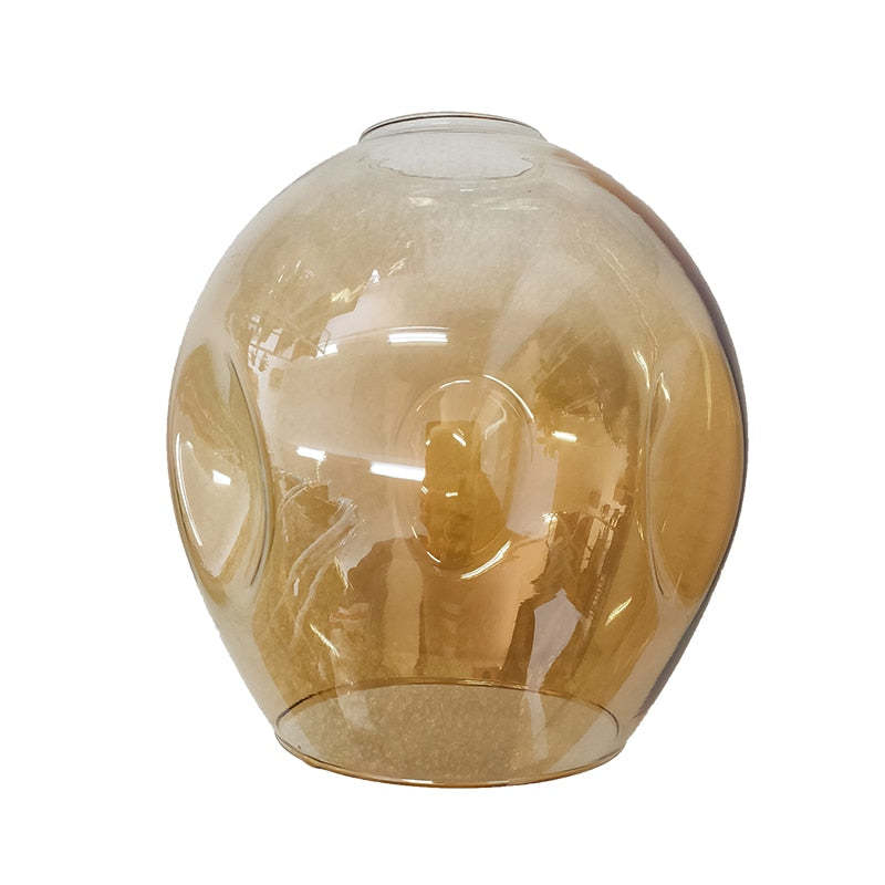 Valentina Suspension Multi Retro, Metal/Verre, Noir/Or, Chambre