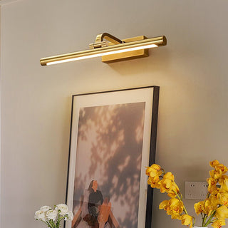 Geth Cadre Doré Applique Murale Rechargeable