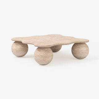Mesa Pebble Coffee Table-Neutral Decor