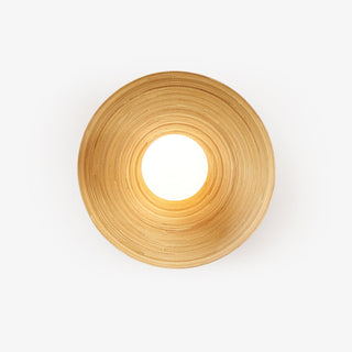 Bamboo Aura Sconce-Neutral Decor