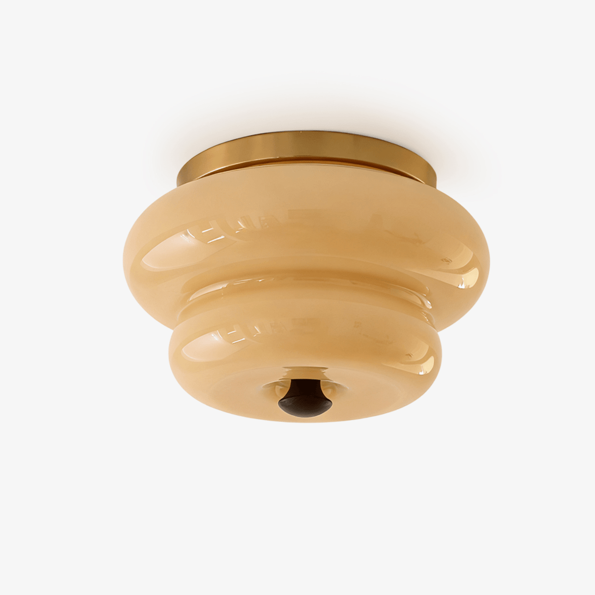 Curvaceous Ceiling Lamp-Neutral Decor