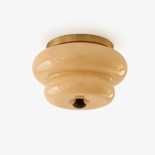 Curvaceous Ceiling Lamp-Neutral Decor