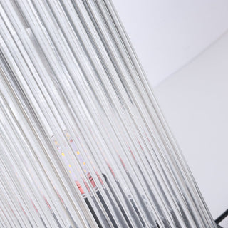 Ray Lampadaire Cylindre Simple, Métal/Verre, Gris, Jardin