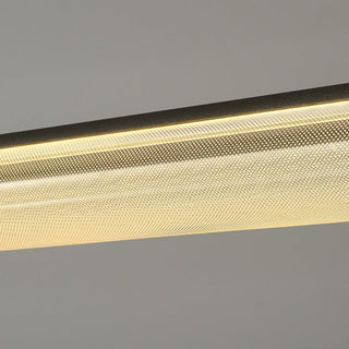 Mira Moderne LED Suspension Métal Clair Salon De Thé/Salle À Manger/Salon