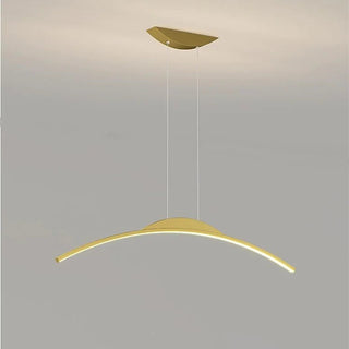 Arisha Suspension Moderne Linéaire LED Simple Nordique Noir Salon