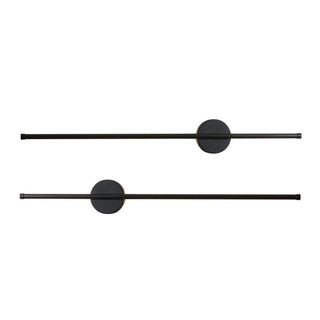 Fral Noir Applique Murale sans Fil Rechargeable Élégante