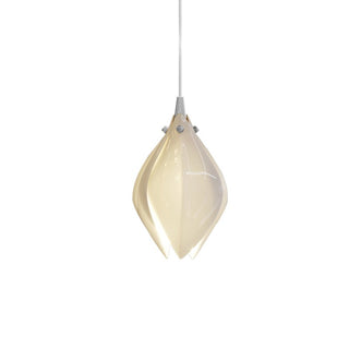 Lustra Suspension Lampe Céramique Florale Blanche